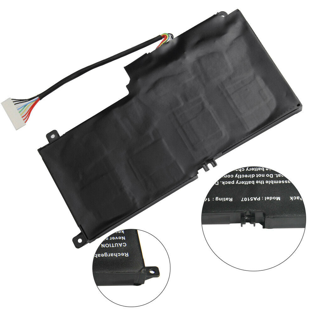 BATTERY TOSHIBA L55 L55t S55 S55t P55 INTERNA 14.4V / 4 CELLS / 43WH / 2838MA / PA5107U-1BRS P000573230 P000581700 / CERTIFIED COMPATIBLE - Image 2