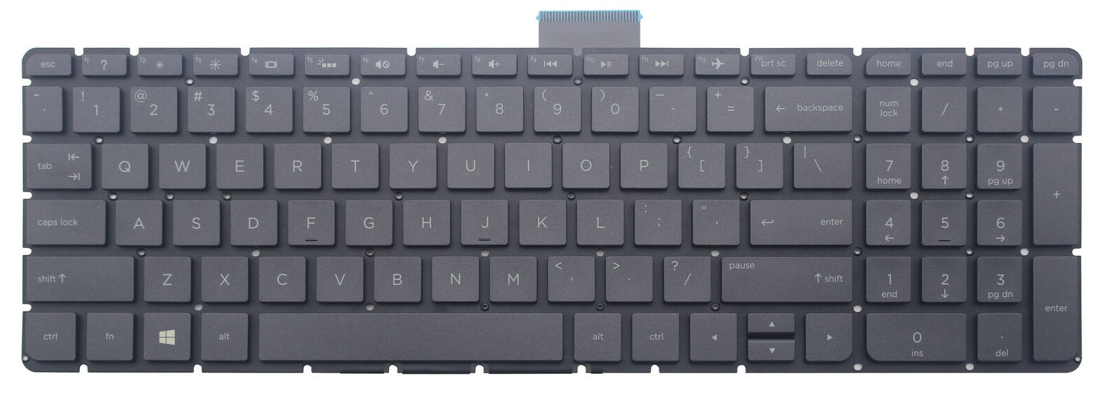 KEYBOARD HP COMPAQ 15-AK000 15-AU000 15-BC000 15-AB000 WITHOUT FRAME WITH NUMERICO - Image 6