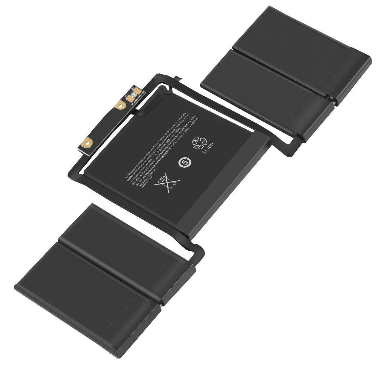 BATTERY APPLE MACBOOK PRO 13 A1819 A1706 Later 2016 mid 2017 EMC 3071 3163 | 6 CELLS | 11.41V | 4314mAh/49.2Wh - Image 2