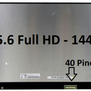 SCREEN 15.6 SLIM FHD (1920X1080) | *144Hz* | 40 PINS BOTTOM A LA RIGHT | NO BRACKET  | **¡NOTE: SE VENDE SOLO INSTALADA EN NUESTRO TALLER!**