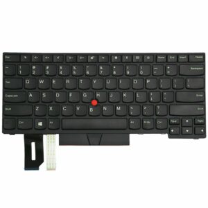 KEYBOARD LENOVO IBM THINKPAD E480 E485 E490 L480 T480S T490 | BLACK WITH PUNTERO