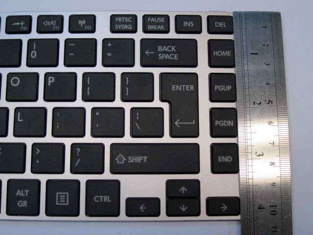 KEYBOARD TOSHIBA E45 E45T L40-A L40D-A L45-A L45D-A WITH FRAME - Image 6