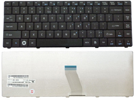 KEYBOARD ACER 4332 4732 4732Z MS2268 EMACHINE D525 D725 GATEWAY Z06 Z7 Z07 NV40 NV42 BLACK