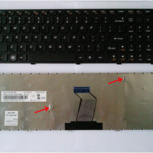 KEYBOARD LENOVO IBM Z570 V570 B570 B570A B570G B575 B590 WITH FRAME BLACK