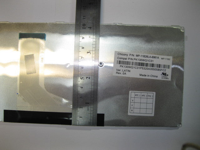 KEYBOARD TOSHIBA *65MM C40-A C40D-A C45-A C45D-A C45T-A WITH FRAME - Image 9