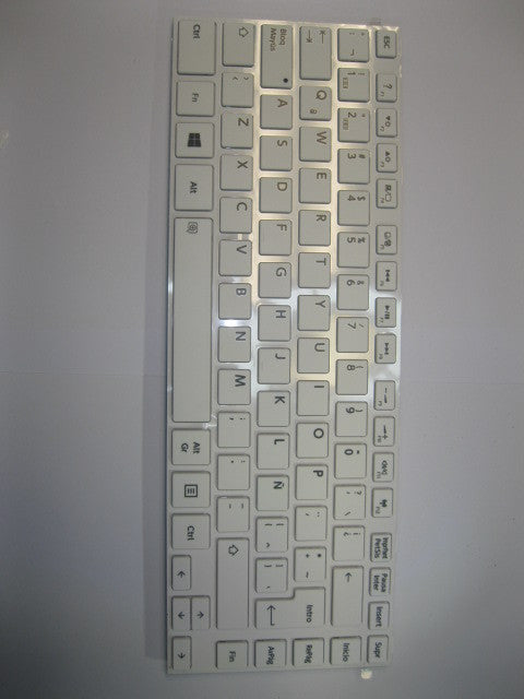 KEYBOARD TOSHIBA *65MM C40-A C40D-A C45-A C45D-A C45T-A WITH FRAME - Image 8