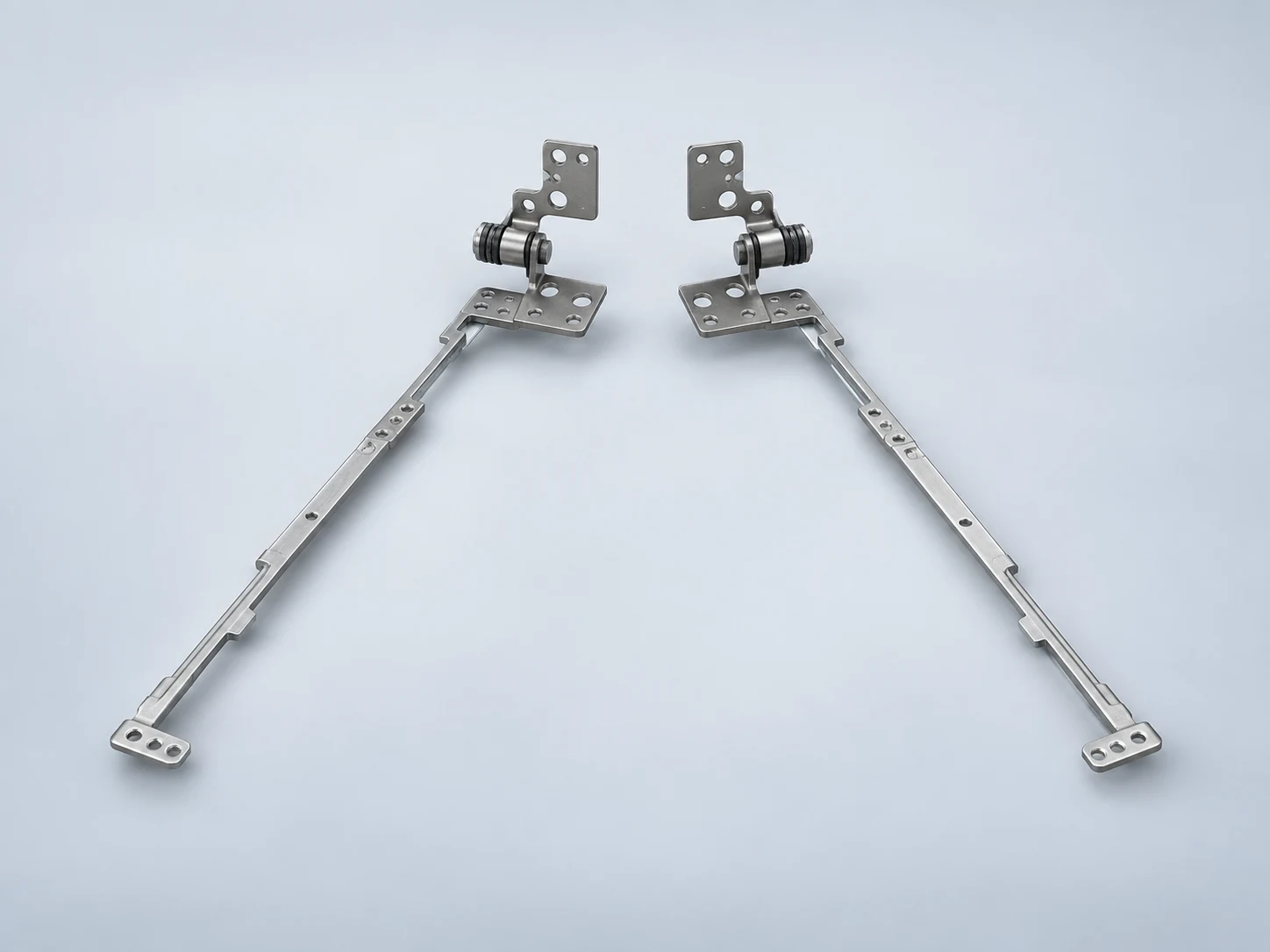 Illustration of laptop display hinges